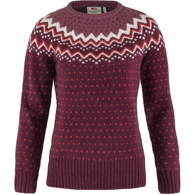 Genser til dame XS Fjällräven Övik Knit Sweater W XS 356 