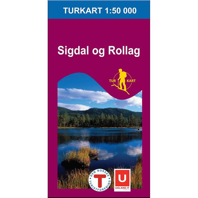 Sigdal-Rollag Nordeca Turkart 1:50 000 2571 