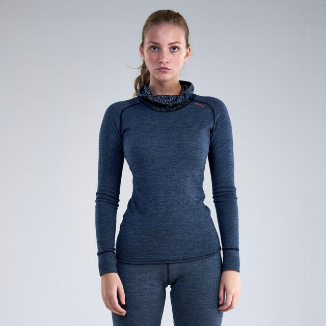 Hettegenser til dame S Devold Kvitegga Merino Hoodie W S 284 