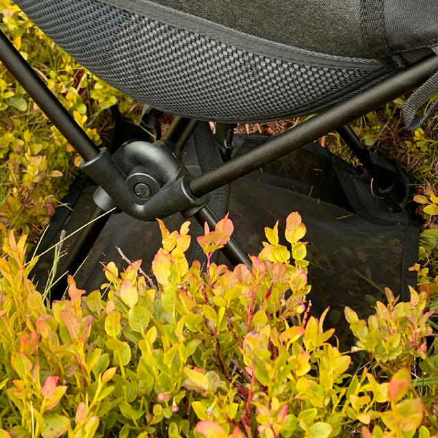 Stol Eagle Sammenleggbar stol Black