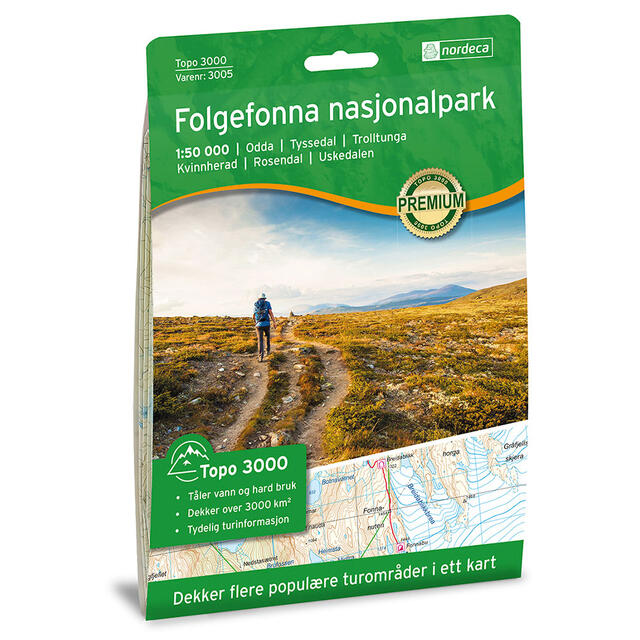 Folgefonna Nasjonalpark Nordeca 3005 Folgefonna Nasjonalpark