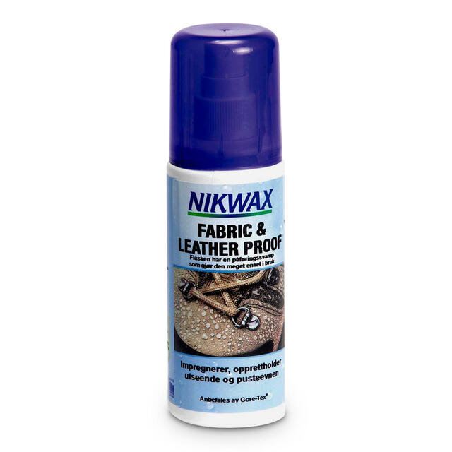 Impregnering for sko 125 ml Nikwax Fabrick Leather Proof Spray-On 12 