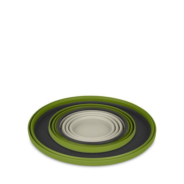 Tallerkensett Sea to Summit X-Set Olive