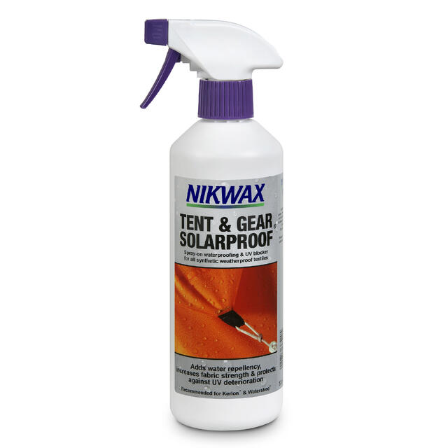 Impregnering for syntet 500 ml Nikwax Tent Gear Solarproof Spray-On 500 