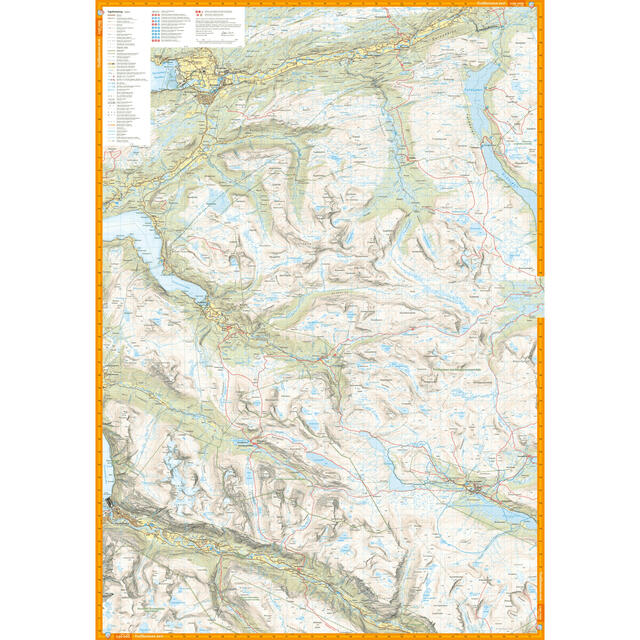 Trollheimen Calazo Turkart 1:50 000