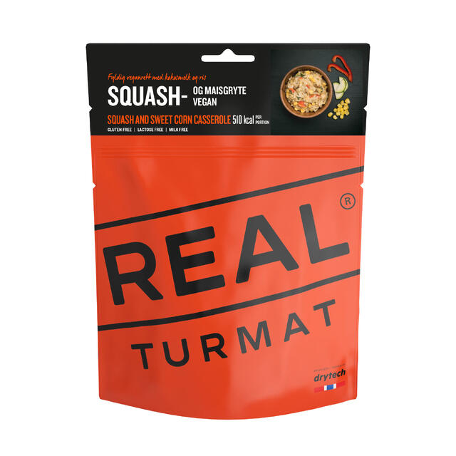 Squash- og maisgryte Real Turmat Squash- og maisgryte