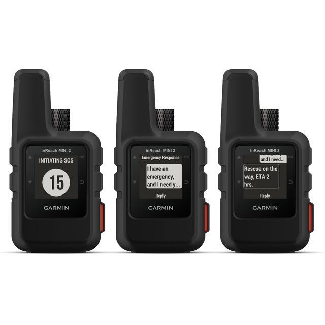 GPS med kommunikasjon Garmin inReach Mini 2 Black
