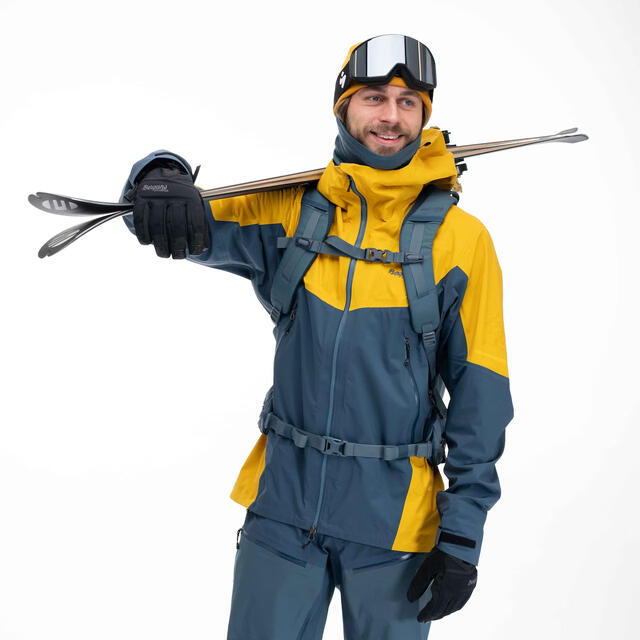 Fjellsportjakke til herre XL Bergans Senja 3L Jacket M XL 21672 DNT