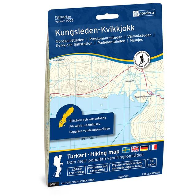 Sverige: Kungsleden-Kvikkjokk Nordeca Sverige 7005 Kungsleden-Kvikkjok