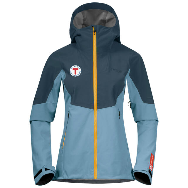 Fjellsportjakke til dame M Bergans Senja Hybrid Jacket W M 25300 DN