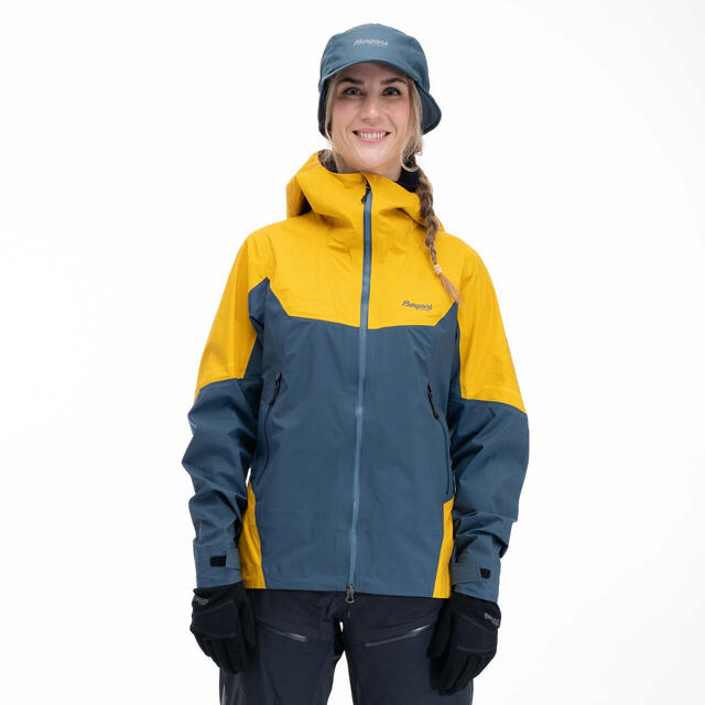 Fjellsportjakke til dame XS Bergans Senja 3L Jacket W XS 21672 DNT 