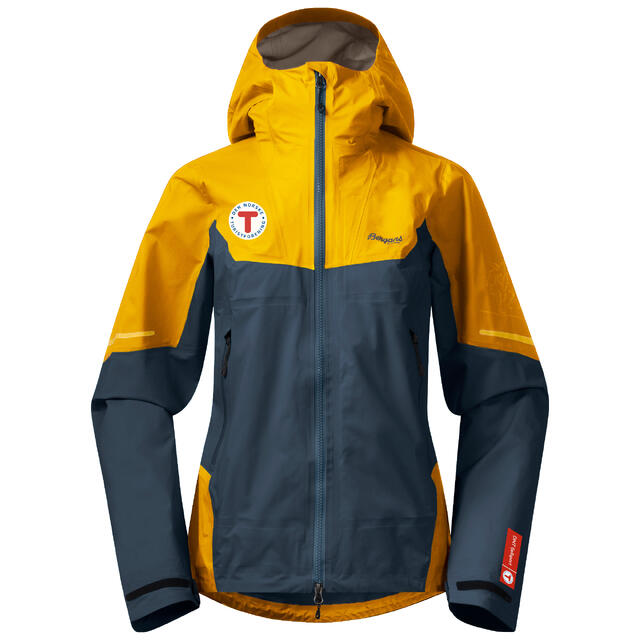 Fjellsportjakke til dame XS Bergans Senja 3L Jacket W XS 21672 DNT 