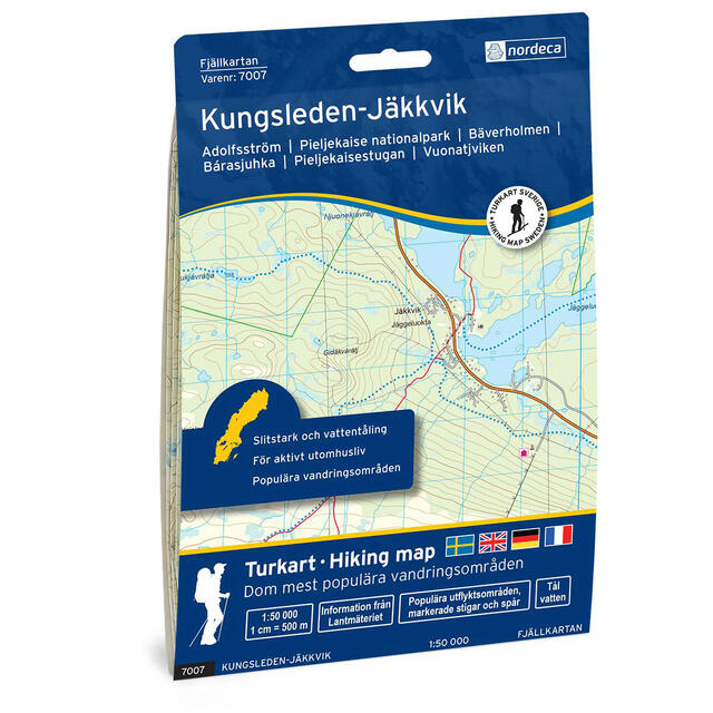 Sverige: Kungsleden-Jäkkvik Nordeca Sverige 7007 Kungsleden-Jäkkvik 
