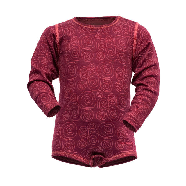 Body til barn 6 mnd Devold Duo Active Merino Body Kid 68 740