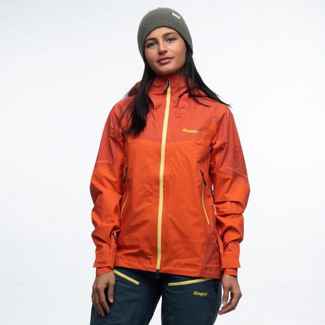 Fjellsportjakke til dame XS Bergans Senja 3L Jacket W XS 21470 DNT