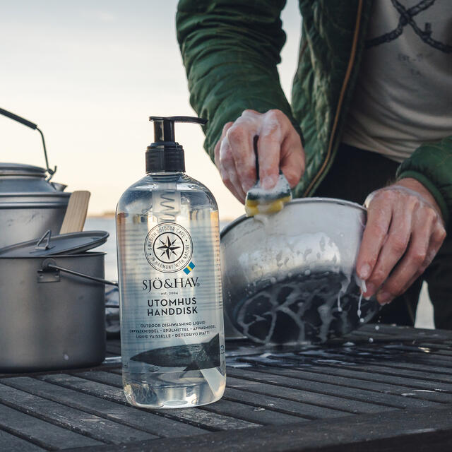 Oppvasksåpe for saltvann SjöHav Utomhus Handdiskmedel 500 ml