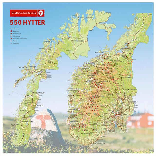DNT-Norgeskart DNT Norgeskart