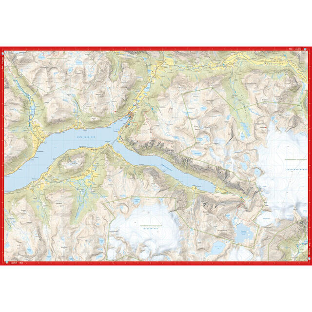 Jølster Calazo Høyfjellskart 1:25 000