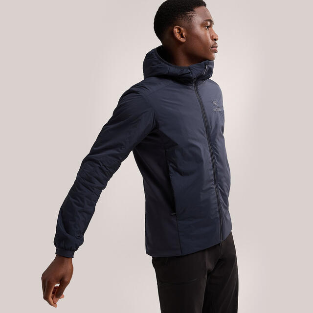 Varmejakke til herre Arc teryx Atom Hoody M Black Sapphire
