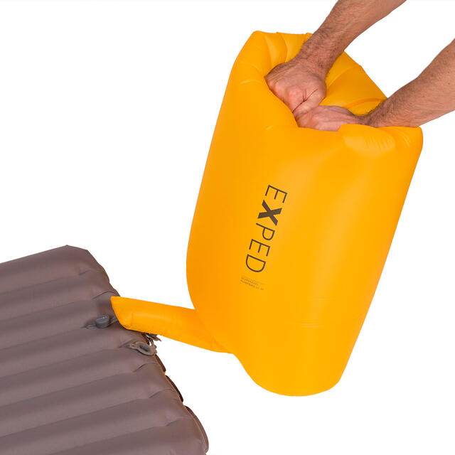 Pumpepose til Exped 43 liter Exped Schnozzel Pumpbag UL M Yellow