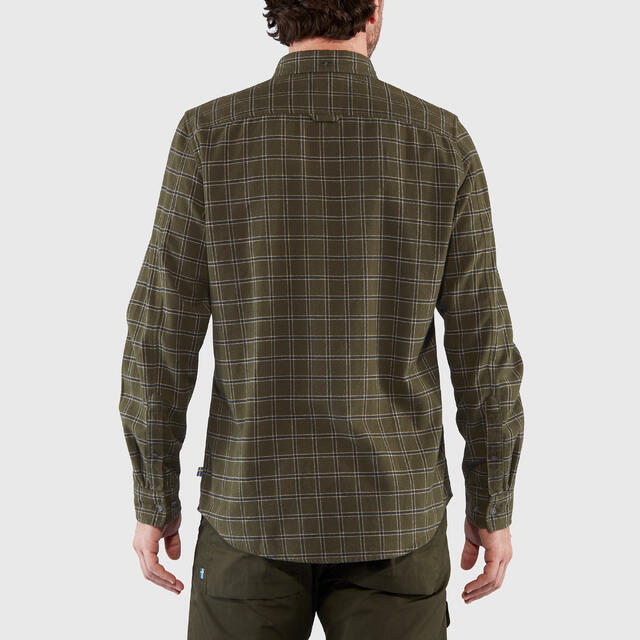 Skjorte til herre L Fjällräven Övik Flannel M L 625-534 
