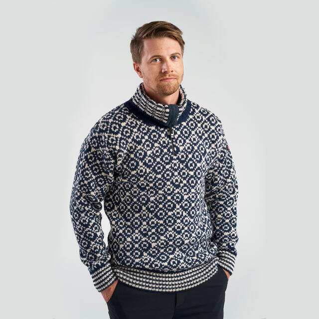Genser S Devold Svalbard Wool Zip S 287