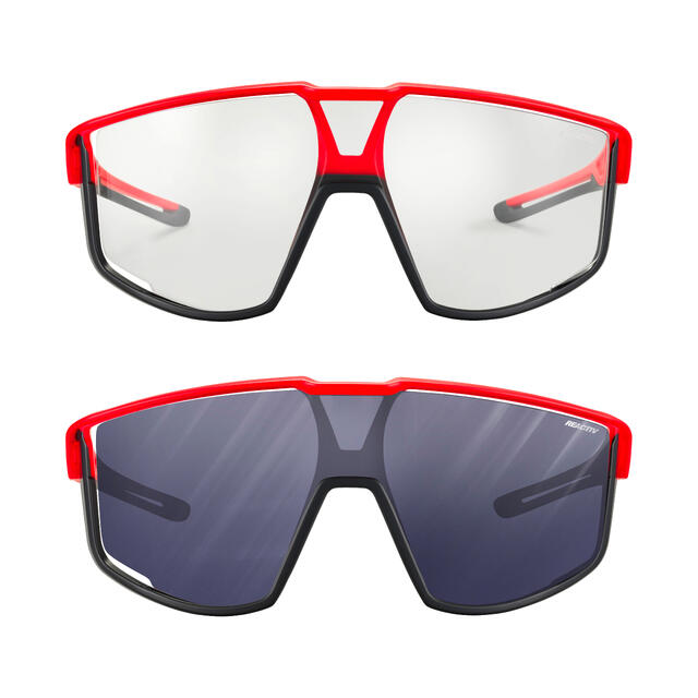 Brille Julbo Fury L Reactiv 0–3 DarkGray/Orange