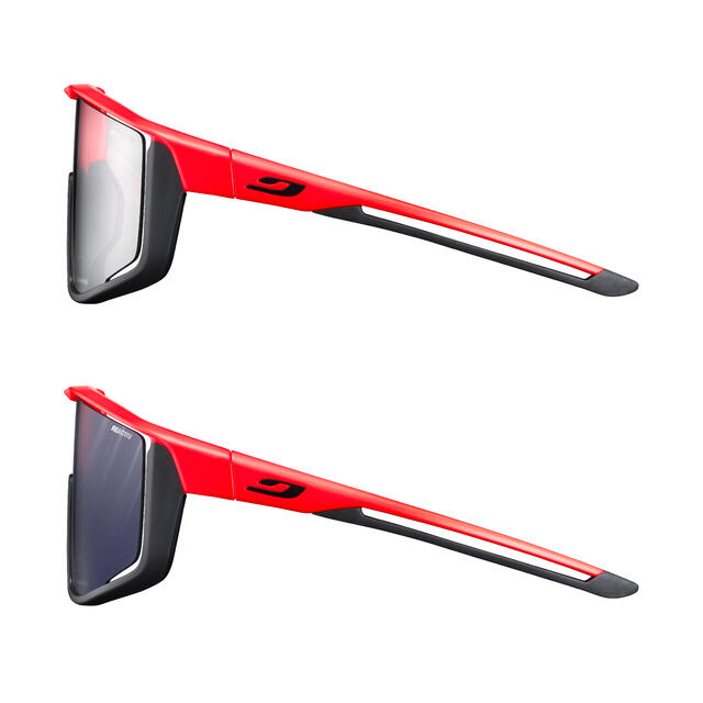 Brille Julbo Fury L Reactiv 0–3 DarkGray/Orange