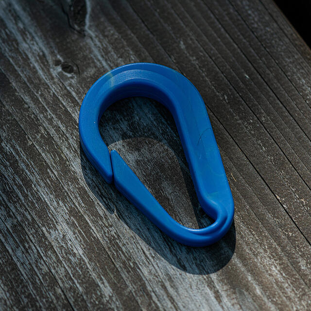 Utstyrskarabiner Plasteriet Karabinkrok BlueMix