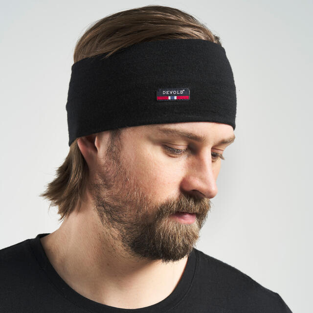 Pannebånd Devold Breeze Merino Headband 58 950 