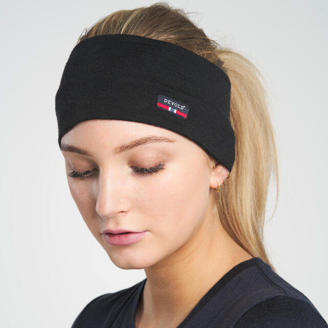Pannebånd Devold Breeze Merino Headband 58 950