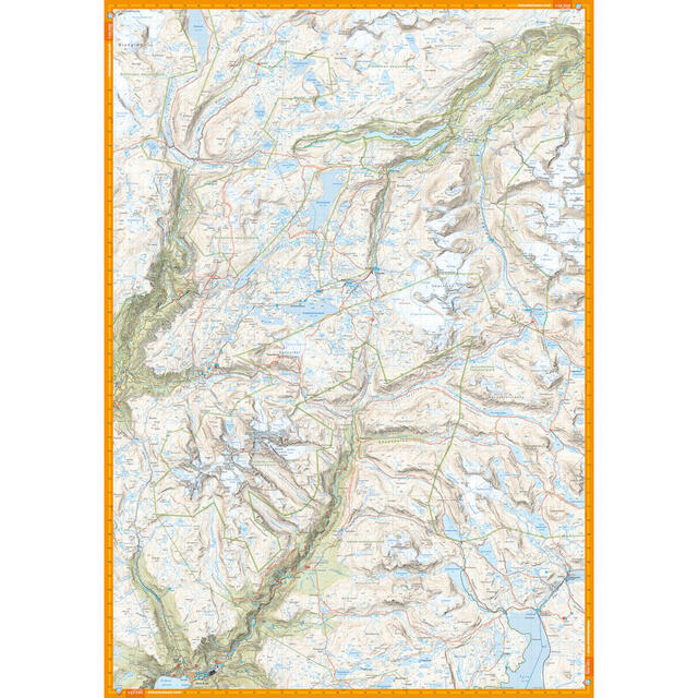 Jotunheimen Calazo Turkart 1:50 000 Jotunheimen