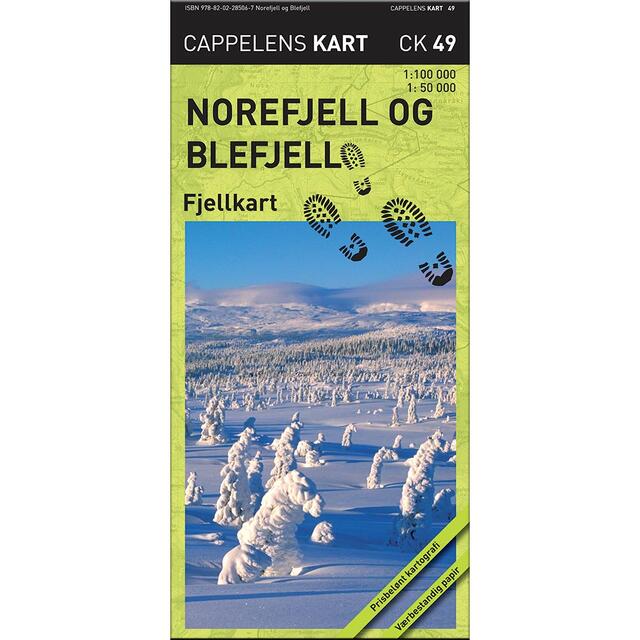 Norefjell og Blefjell Cappelen Damm CK49 Norefjell og Blefjell