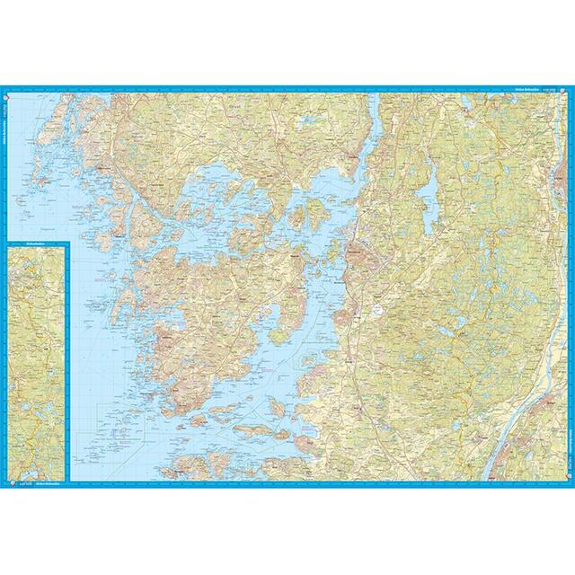 Sverige: Södra Bohuslän Calazo Skjærgårdskart 1:50 000 Bohuslede