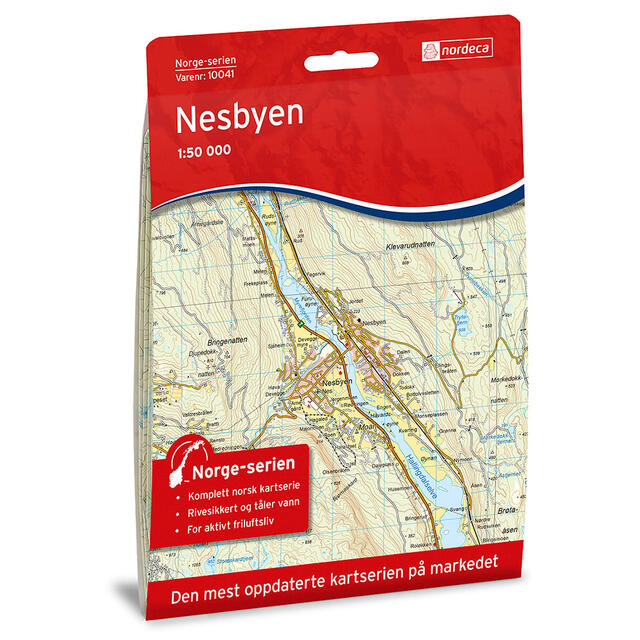 Nesbyen Nordeca Norge 1:50 000 10041