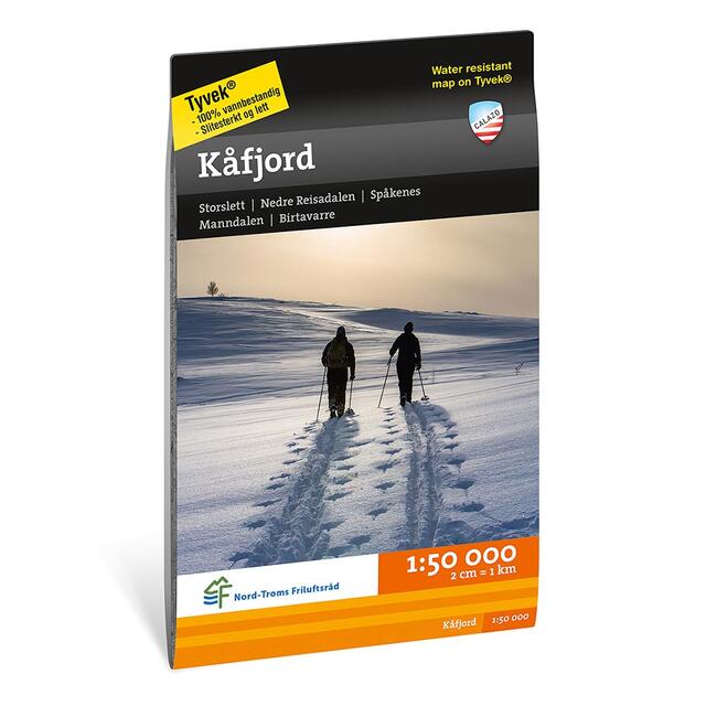 Kåfjord Calazo Turkart 1:50 000 