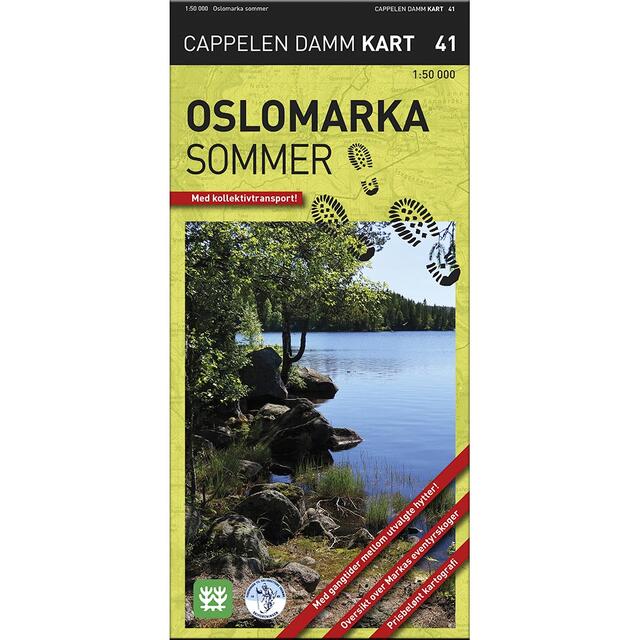 Oslomarka sommer Cappelen Damm CK41 Oslomarka sommer