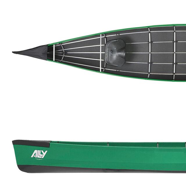 Kano Ally 17 Bergans Ally Folding Canoe 17 DR Green