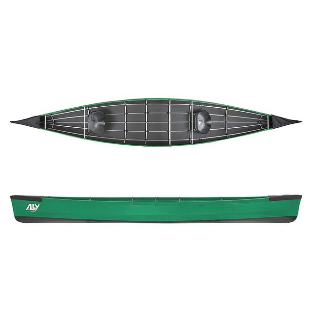 Kano Ally 17 Bergans Ally Folding Canoe 17 DR Green