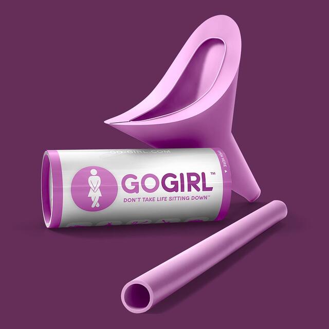 Tissetut med langt rør GoGirl with Extension Pink