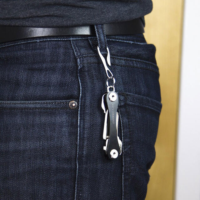 Nøkkelknippe KeySmart Black