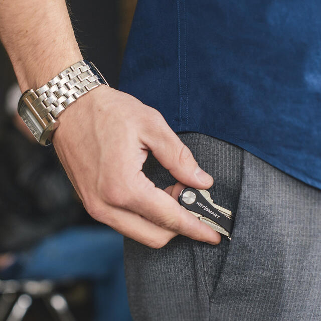 Nøkkelknippe KeySmart Black