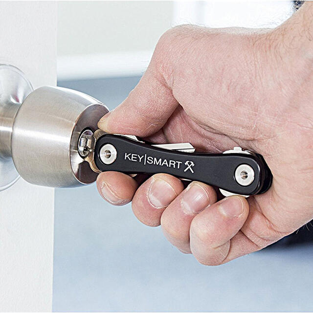 Nøkkelknippe KeySmart Black