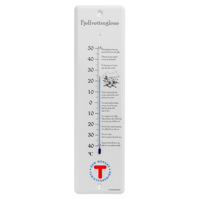 Termometer DNT Veggtermometer Bokmål 