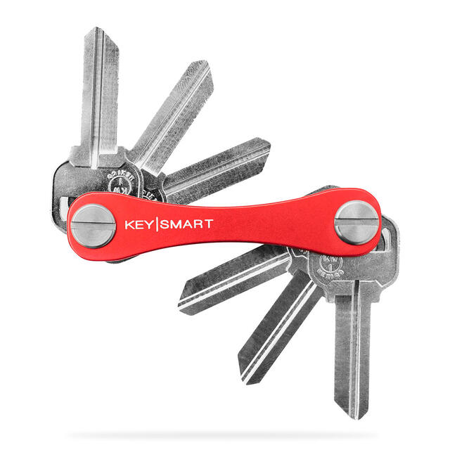 Nøkkelknippe KeySmart Red