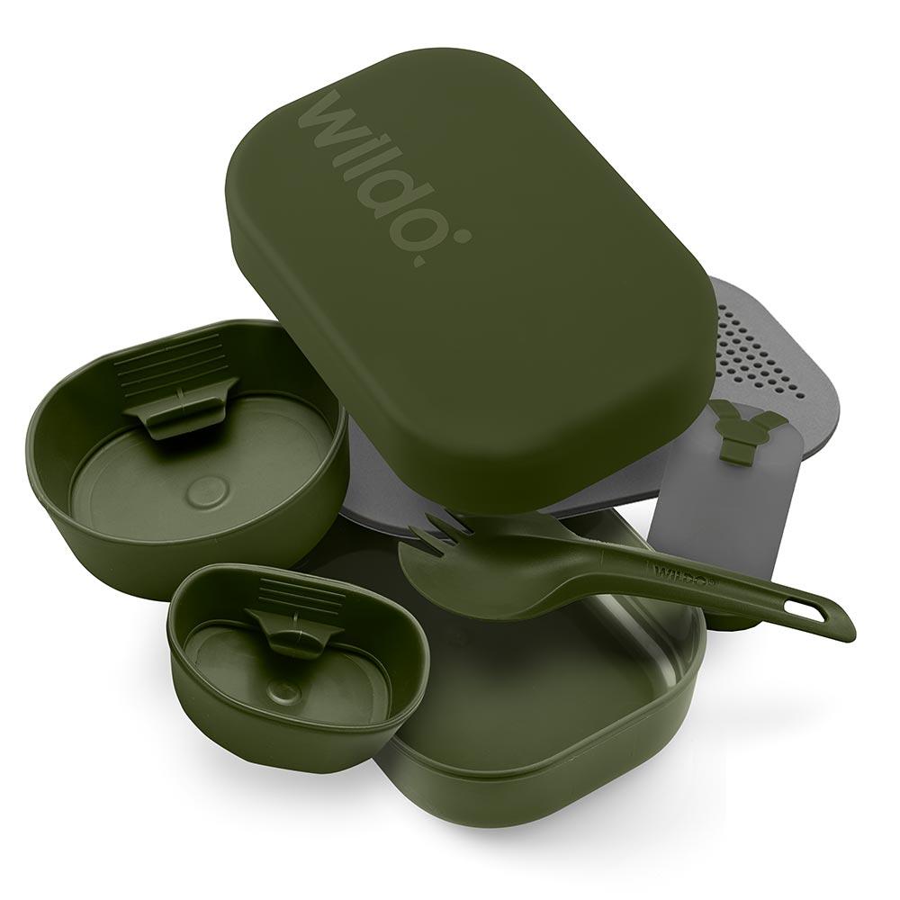 Turmatboks Wildo Camp-a-Box Complete Olive - DNTbutikken