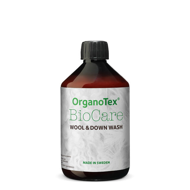 Ull- og dunvask OrganoTex BioCare Wool-Down Wash 500 ml