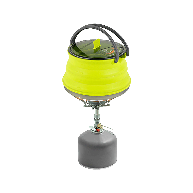Sammenleggbar kjele Sea to Summit X-Kettle 1,3 liter Lime
