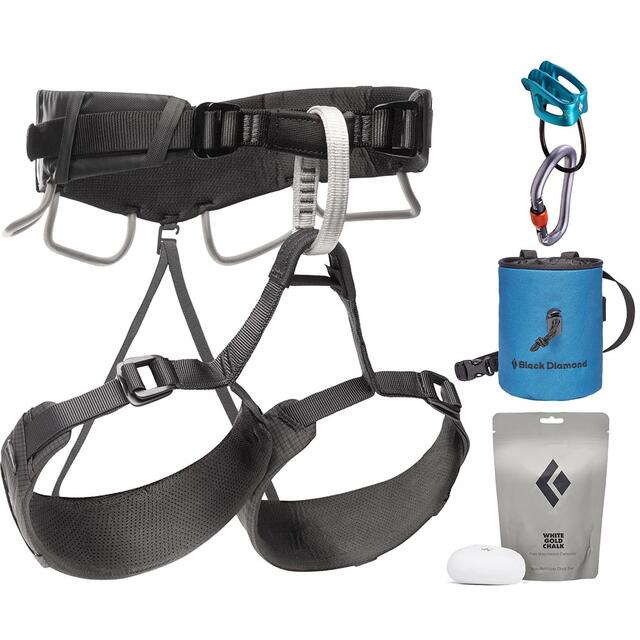 Klatrepakke til herre Black Diamond Momentum 4S Harness Packag