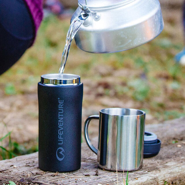 Termokopp Lifeventure Thermal Mug 3 dl MattBlack 